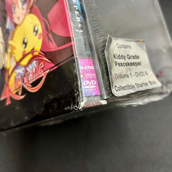 Sealed Kiddy Grade Collectible Starter Box DMGED W/ Vol 1: Peacekeeper Anime DVD - Picture 11 of 12